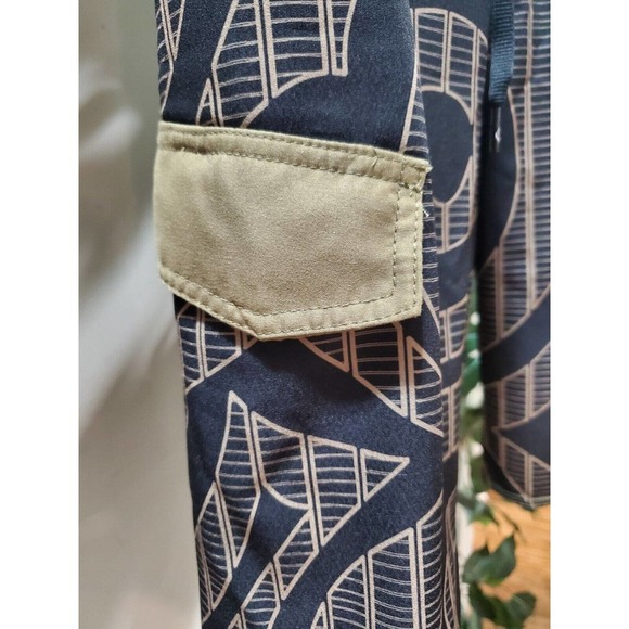 Quicksilver Men Beige & Black Polyester Pull On Stretch Swimwear Shorts Size 32 - Picture 3 of 15